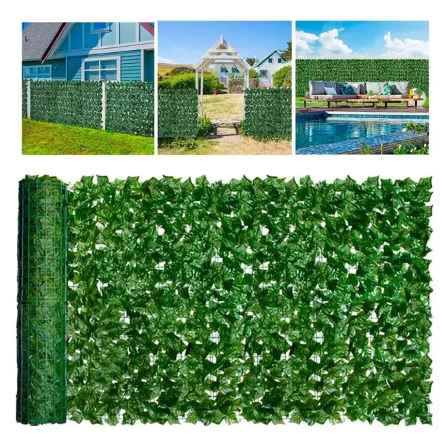 w=650,h=650,fit=pad (3) Enredadera Malla De Hojas Tupidas Decorativas - Imagen 4