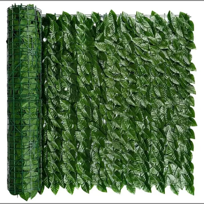 w=650,h=650,fit=pad Enredadera Malla De Hojas Tupidas Decorativas - Imagen 1