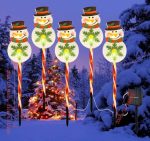 Estacas Muñeco de Nieve